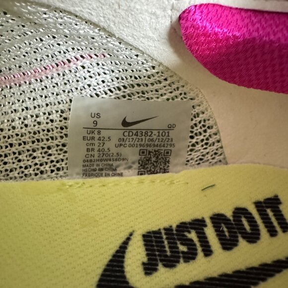 Nike Zoom Superfly Elite 2 Track Spikes Shoes White Pink CD4382-101 Mens NEW main image 6